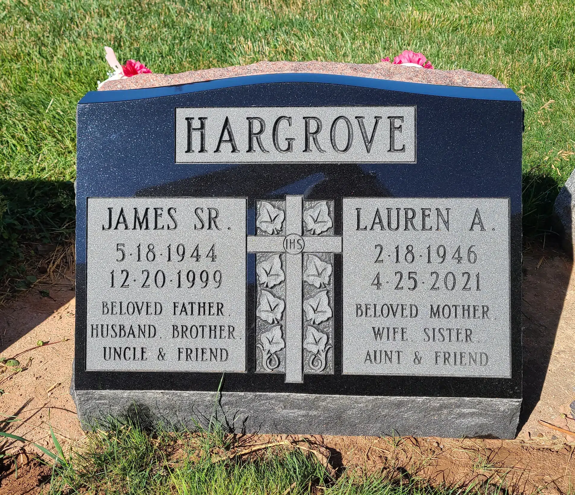 Granite Cemetery Monument hand-carved by Cemetery Monument Guide in NJ — image 2