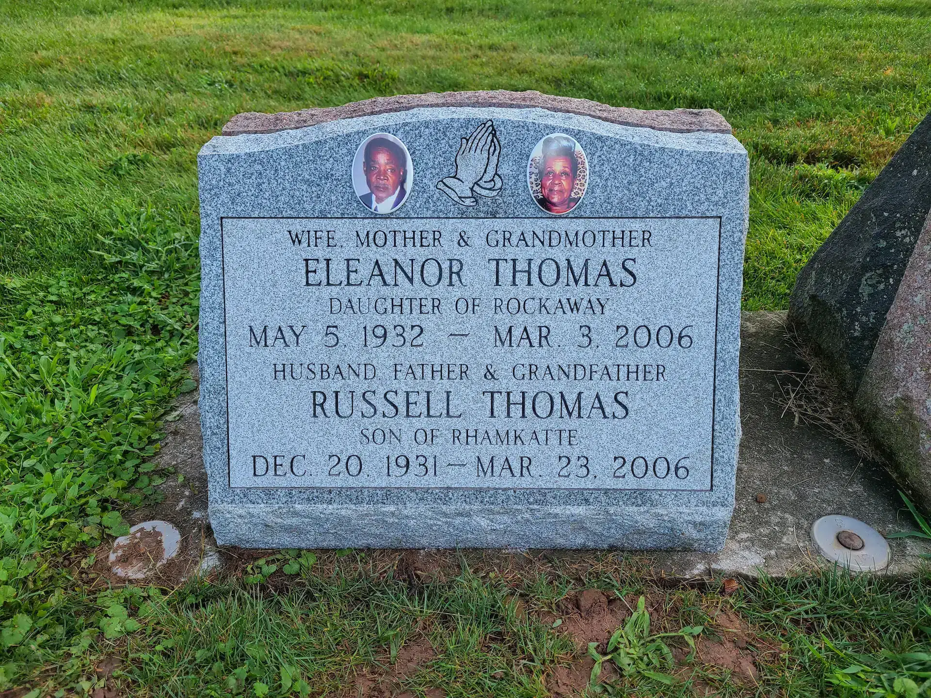 Granite Cemetery Monument hand-carved by Cemetery Monument Guide in NJ — image 4
