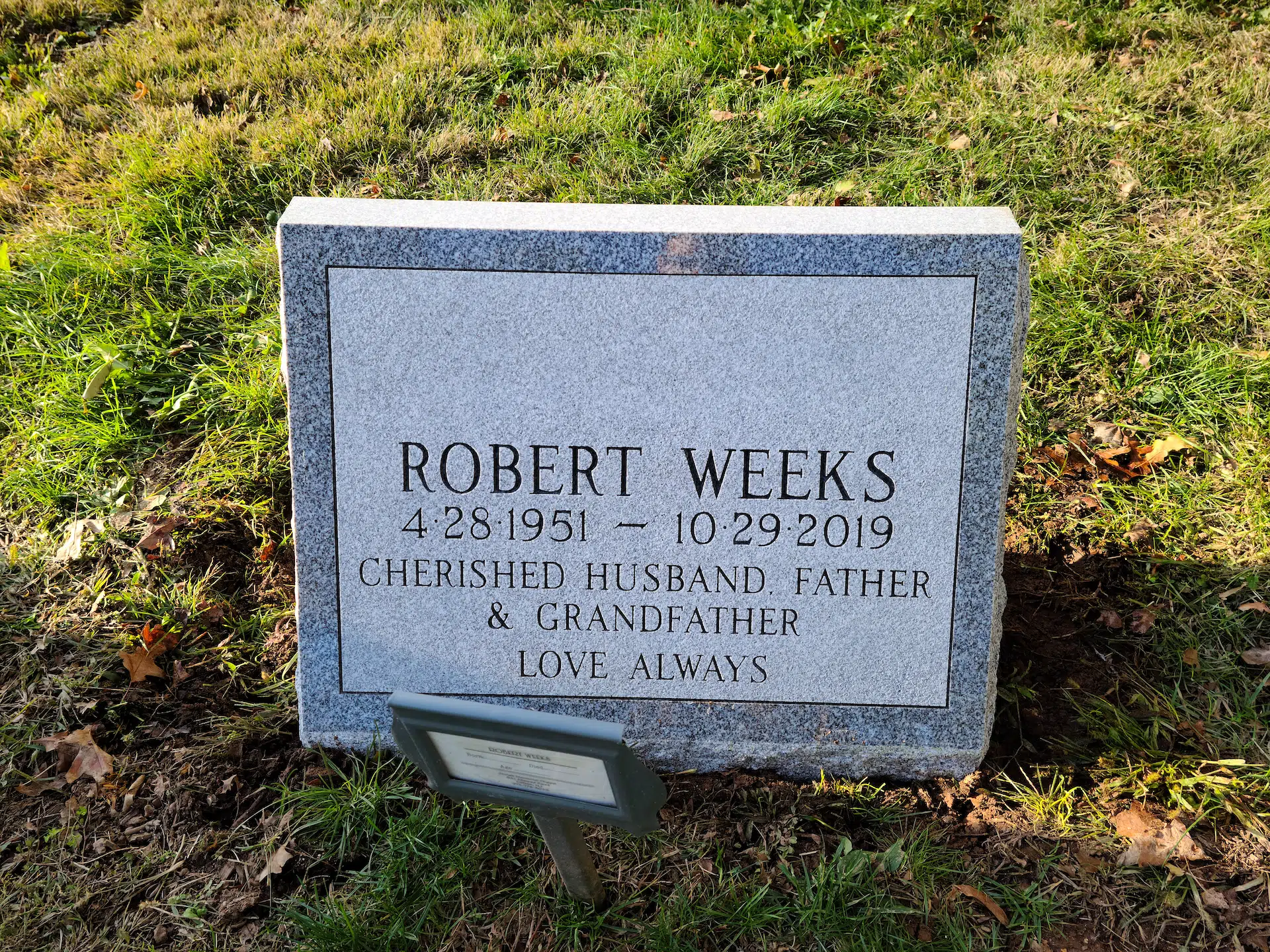 Granite Cemetery Monument hand-carved by Cemetery Monument Guide in NJ — image 4